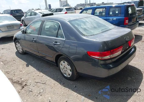 2004 Honda Accord 2.4 Lx из США, поврежденный, VIN 1HGCM56314A163239